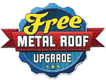 Derksen Buildings free metal roof A+ Sheds and Carports San Antonio, Texas